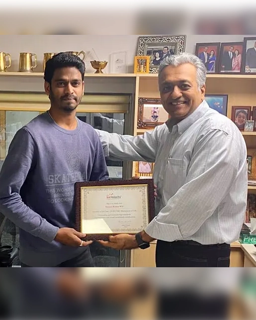 In4chef Doeuvre Awards naveen